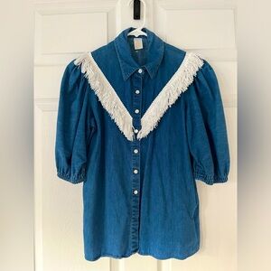 Vintage Chambray Top